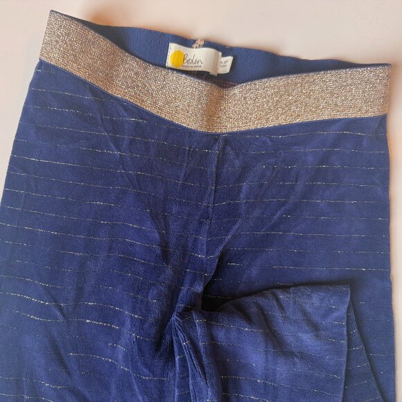 Mini Boden Velvet Leggings - Picture 2 of 2